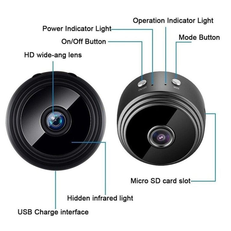 WiFi Mini Camera HD 1080p Wireless