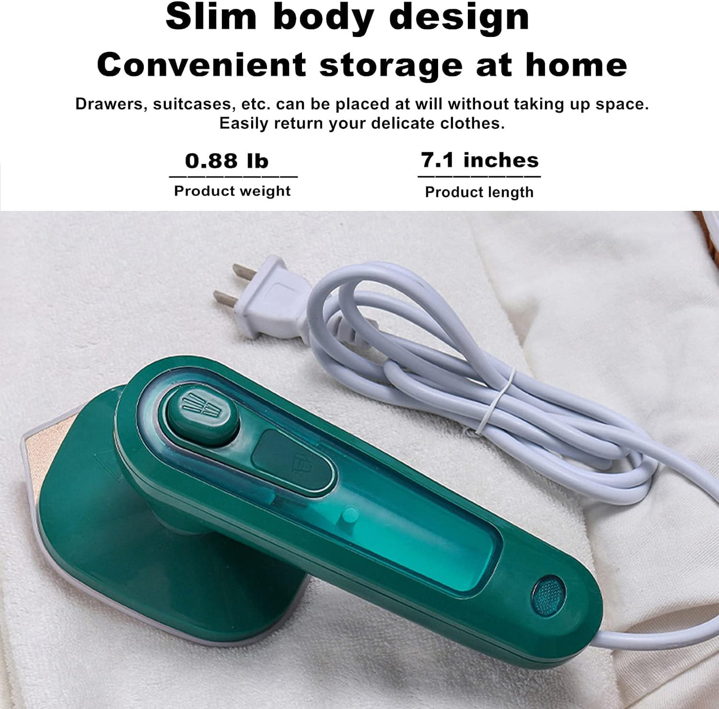 Compact Portable Steam Iron