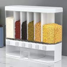 Wall Mounted 6 in 1 Cereal Dispenser