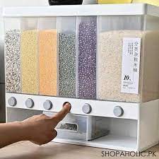 Wall Mounted 6 in 1 Cereal Dispenser