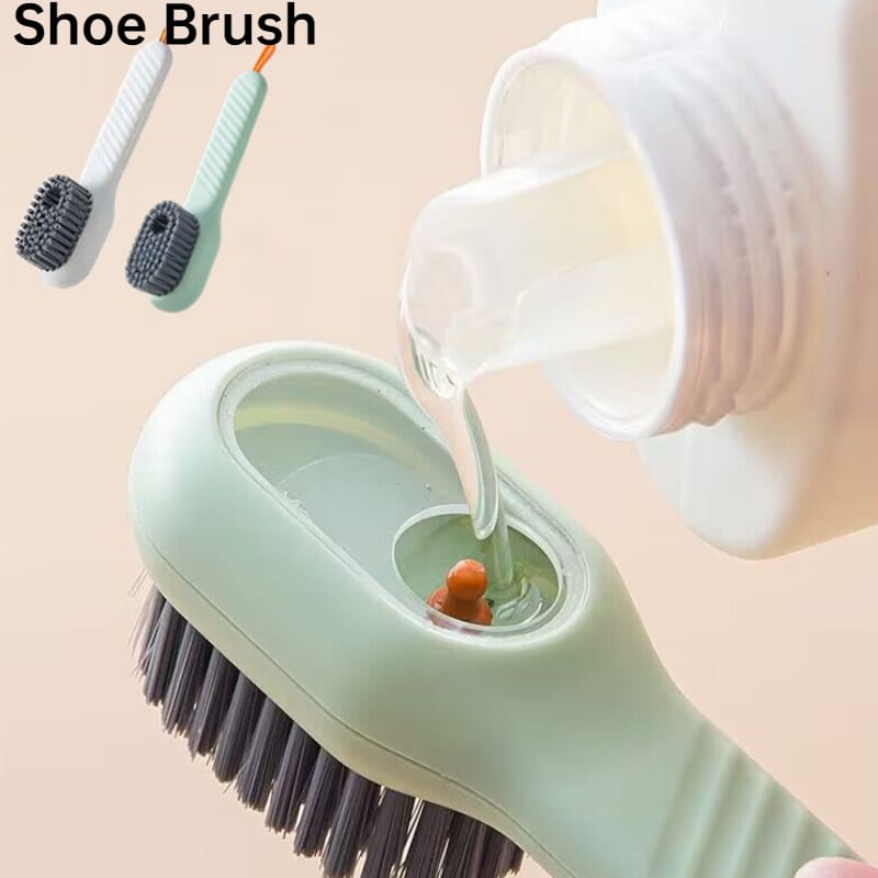 Shoes brush deep cleaning clothes