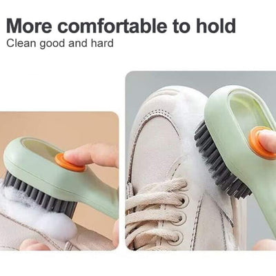 Shoes brush deep cleaning clothes